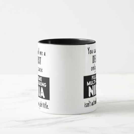 Mug Ninja Dentist (Centre)