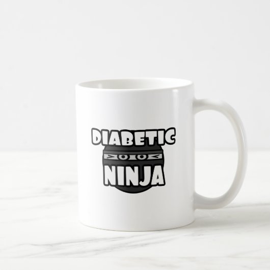 Mug Ninja diabétique (Droite)