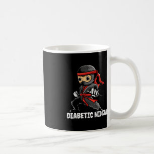 Mug Ninja diabétique Mois de sensibilisation au diabèt