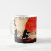 Mug Ninja Fight - Design 1 (Devant gauche)