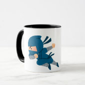 Mug Ninja Mignon | Mug à Café Ninja de Dessin Anim (Devant gauche)
