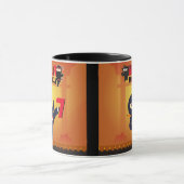 Mug NINJA Movie Star Warrior Kicking it Karatkids (Centre)