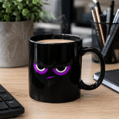 Mug Ninja noir en colère