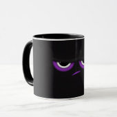 Mug Ninja noir en colère (Devant gauche)