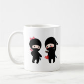 Mug Ninja Pair, un garçon et une fille (Gauche)