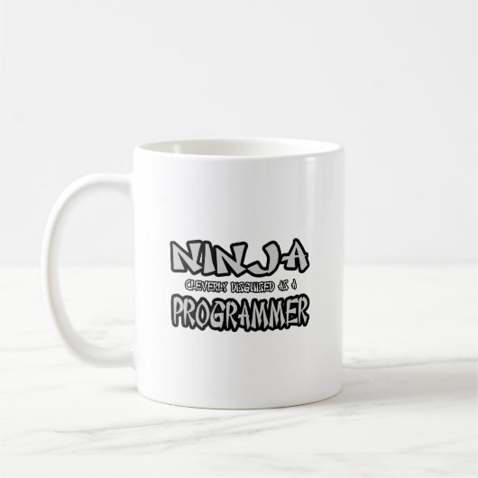 Mug Ninja...Programmeur (Gauche)