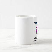 Mug Ninja rose aérien (Centre)