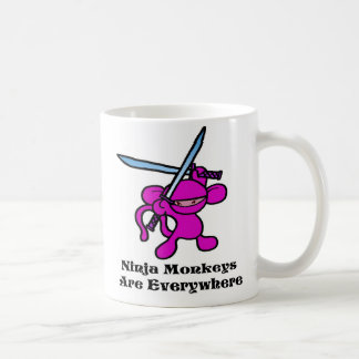 Mug Ninja rose aérien