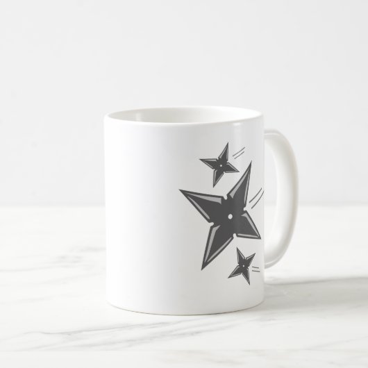 Mug Ninja Stars (Devant droit)