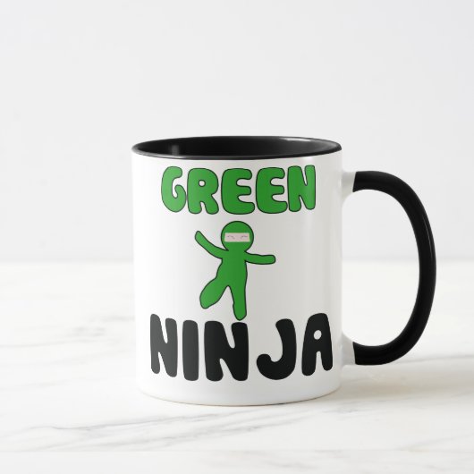 Mug Ninja vert (Droite)