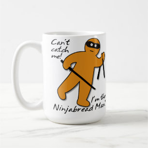 Mug Ninjabread Ninja Pain d'épices Homme Drôle Musique