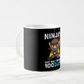 Mug Ninja'd May Way through 100 Days of School (Devant gauche)