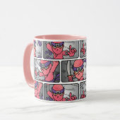 Mug Ninjas roses (Devant gauche)