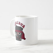 Mug Ninjava Funny Ninja Java Pun café (Devant gauche)