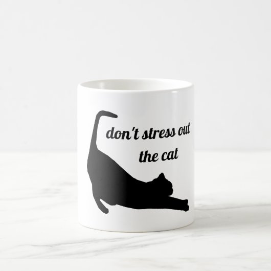Mug N'insistez pas sur le chat (Centre)
