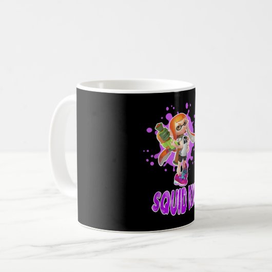 Mug Nintendo Splatoon calmar Kid Pink Splat Graphique (Devant gauche)