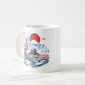 Mug Nippon Sakura Tokyo Cerisier (Devant gauche)