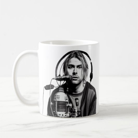 Mug Nirvana classique La fin de la musique (Gauche)