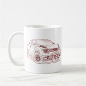 Mug NIS Juke 2011 (Gauche)