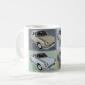 Mug Nissan Figaro dans quatre couleurs (Devant gauche)