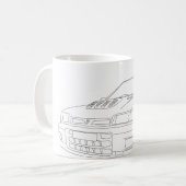 Mug Nissan Pulsar GTiR (Devant gauche)