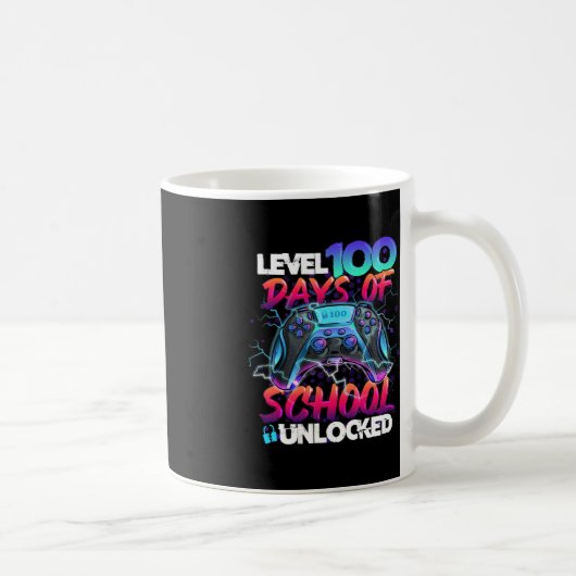 Mug Niveau 100 Jours De L'École Joueur Déverrouillé Vi (Droite)