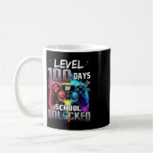 Mug Niveau 100 Jours D'École Déverrouillés Garçons 100 (Gauche)
