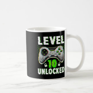 Mug Niveau 10 Jeu vidéo déverrouillé 10 ans garçon 10e