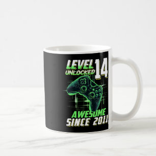 Mug Niveau 14 Débloqué Incroyable Depuis Anniversaire 