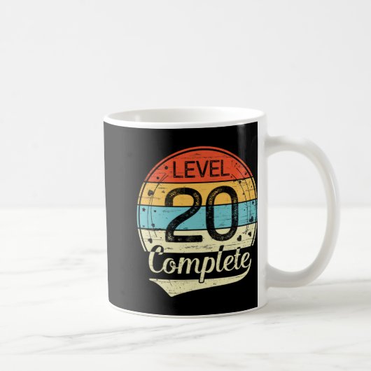 Mug Niveau 20 - 20e anniversaire du Mariage T (Droite)