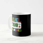 Mug Niveau 20 jeu vidéo déverrouillé 10e anniversaire  (Devant gauche)