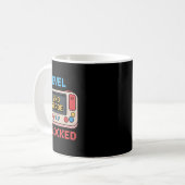 Mug Niveau 2e année Déverrouillé Jeu Vidéo Ck À L'écol (Devant gauche)