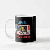 Mug Niveau 2e année Déverrouillé Jeu Vidéo Ck À L'écol (Gauche)