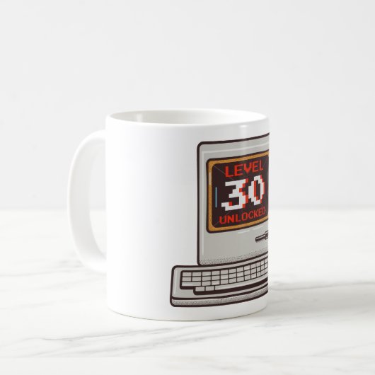 Mug Niveau 30 déverrouillé (Devant gauche)