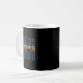 Mug Niveau 35 Débloqué 35e Anniversaire 35 Ans Vidéo (Devant gauche)