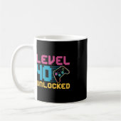 Mug Niveau 40 déverrouillé Jeu Anniversaire (Gauche)