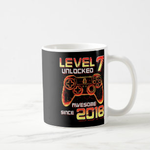 Mug Niveau 7 Débloqué Fête de jeu vidéo 7e Anniversair