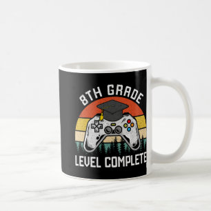 Mug Niveau 8e Année Journée Dernière de l'école Gradua