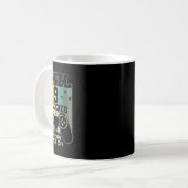 Mug Niveau 9 Déverrouillé Awesome 2014 Jeu vidéo garço (Devant gauche)