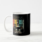 Mug Niveau 9 Déverrouillé Awesome 2014 Jeu vidéo garço (Gauche)