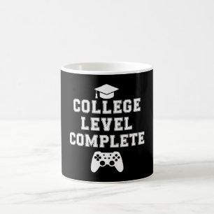 Mug Niveau collégial Complet Graduation Gamer Jeu