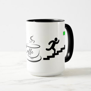 Mug Niveau de batterie d'énergie de café Design
