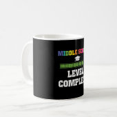 Mug Niveau de fin de collège complet étudiant (Devant gauche)