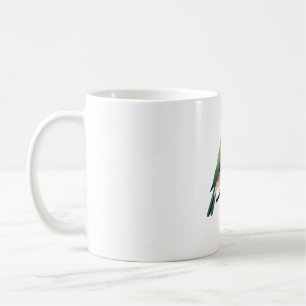 Mug Niveau d'oiseaux : Obsédé - Oiseau coloré Des