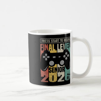Mug Niveau Final Senior 2026 Appuyez sur Démarrer Styl