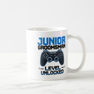 Mug Niveau Garçon d'Honneur Junior Débloqué Mariage