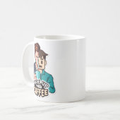 Mug Niveau haut avec café (homme) (Devant gauche)