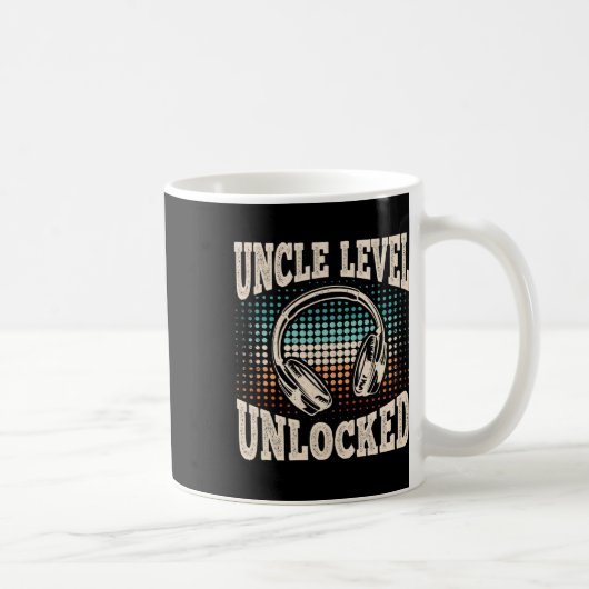 Mug Niveau Oncle Déverrouillé Jeu de Jeu Retro Jeu (Droite)