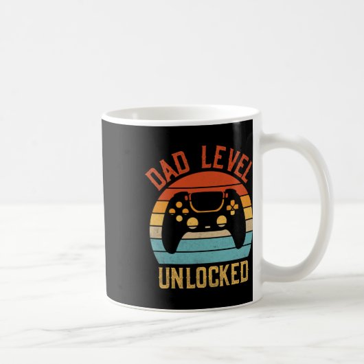 Mug Niveau Papa Déverrouillé - Jeu Lover Gamer Bientôt (Droite)