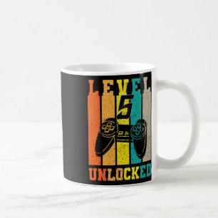 Mug Niveau Rétro 5 Débloqué Anniversaire Légende de je